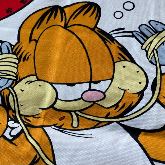 Vintage Garfield Uncut Apron Pattern Fabric - Picture 5 of 6